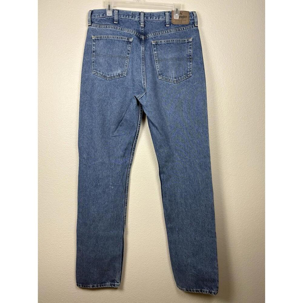Wrangler Authentics Mens Jeans sz 35x35 Med Wash Workwear/Western Straight Leg